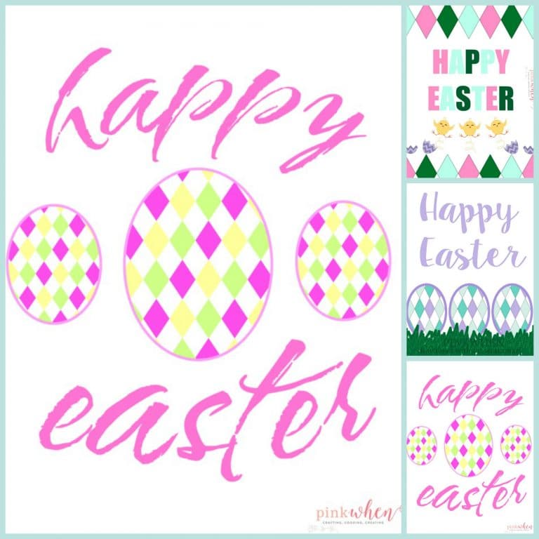 Free Easter Printables PinkWhen