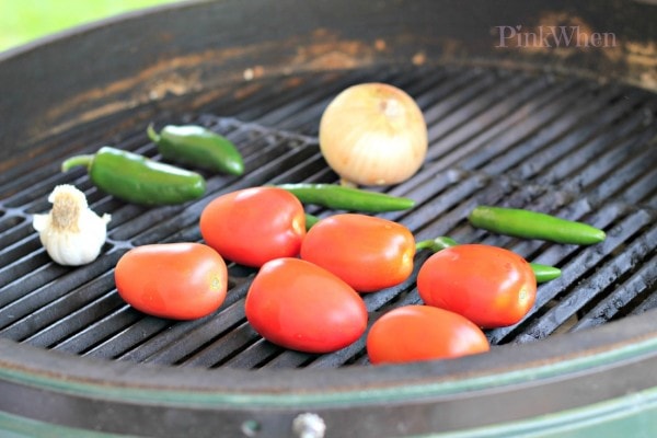Veggies on Grill