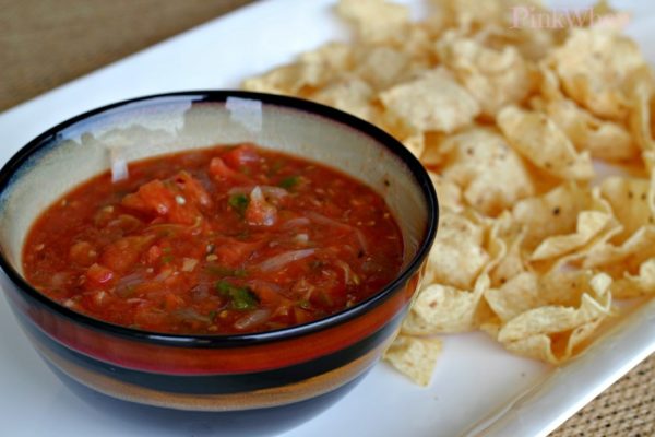 Fire Roasted Salsa off the Grill