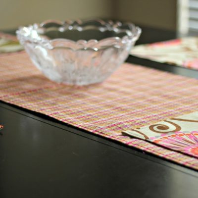 Runner and Place Mats From The HGTV HOME Line from Jo-Ann Fabric and Crafts