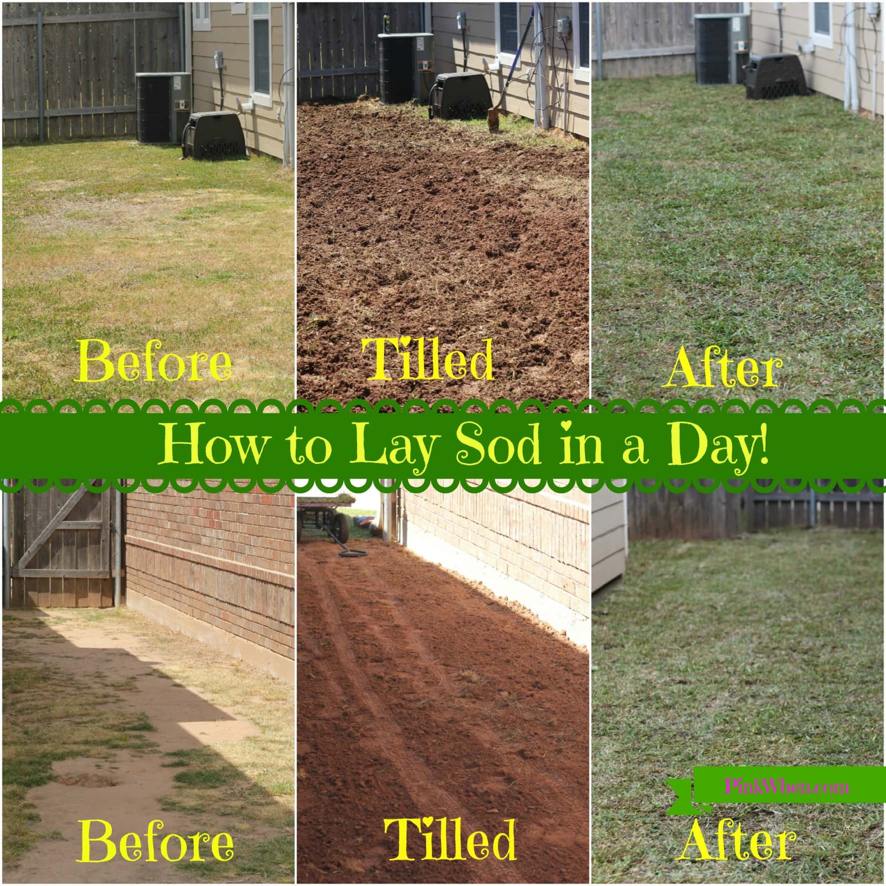 How to Sod Your Yard