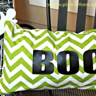 Simple Sew Boo Pillow Tutorial