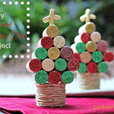 How to Make a Wine Cork Christmas Tree