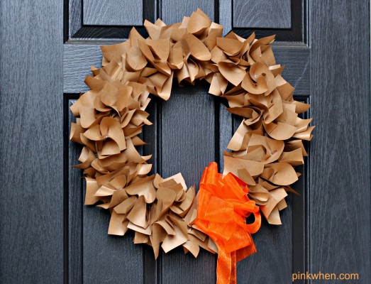 How to Make a Paper Wreath for Under 
