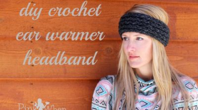 diy crochet earwarmer headband