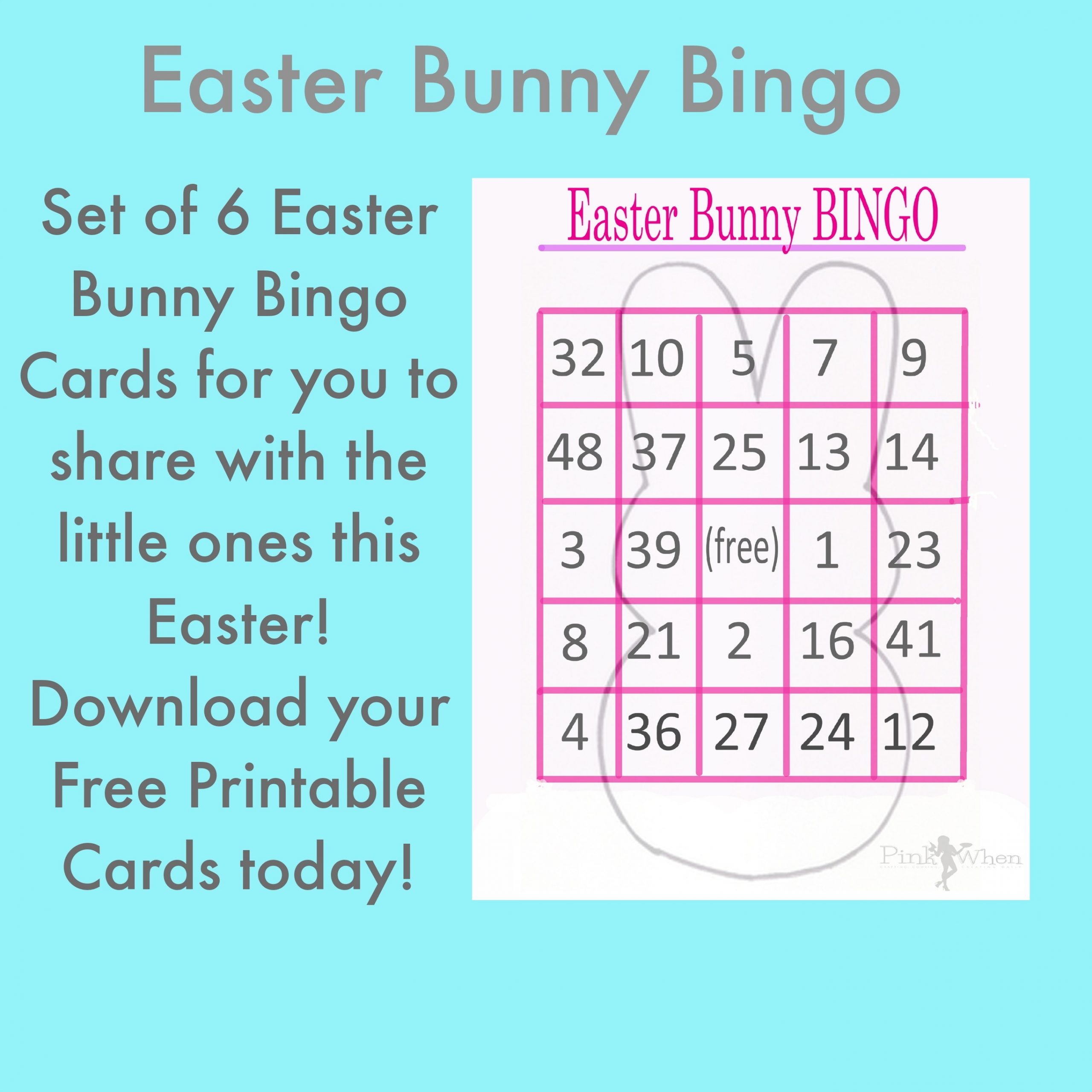 Easter Bunny Bingo Playing cards Absolutely free Printables - Web site 2 of 2 image relating to Free Printable Easter Bingo Cards named Easter Bunny Bingo Playing cards Absolutely free Printables - Site 2 of 2