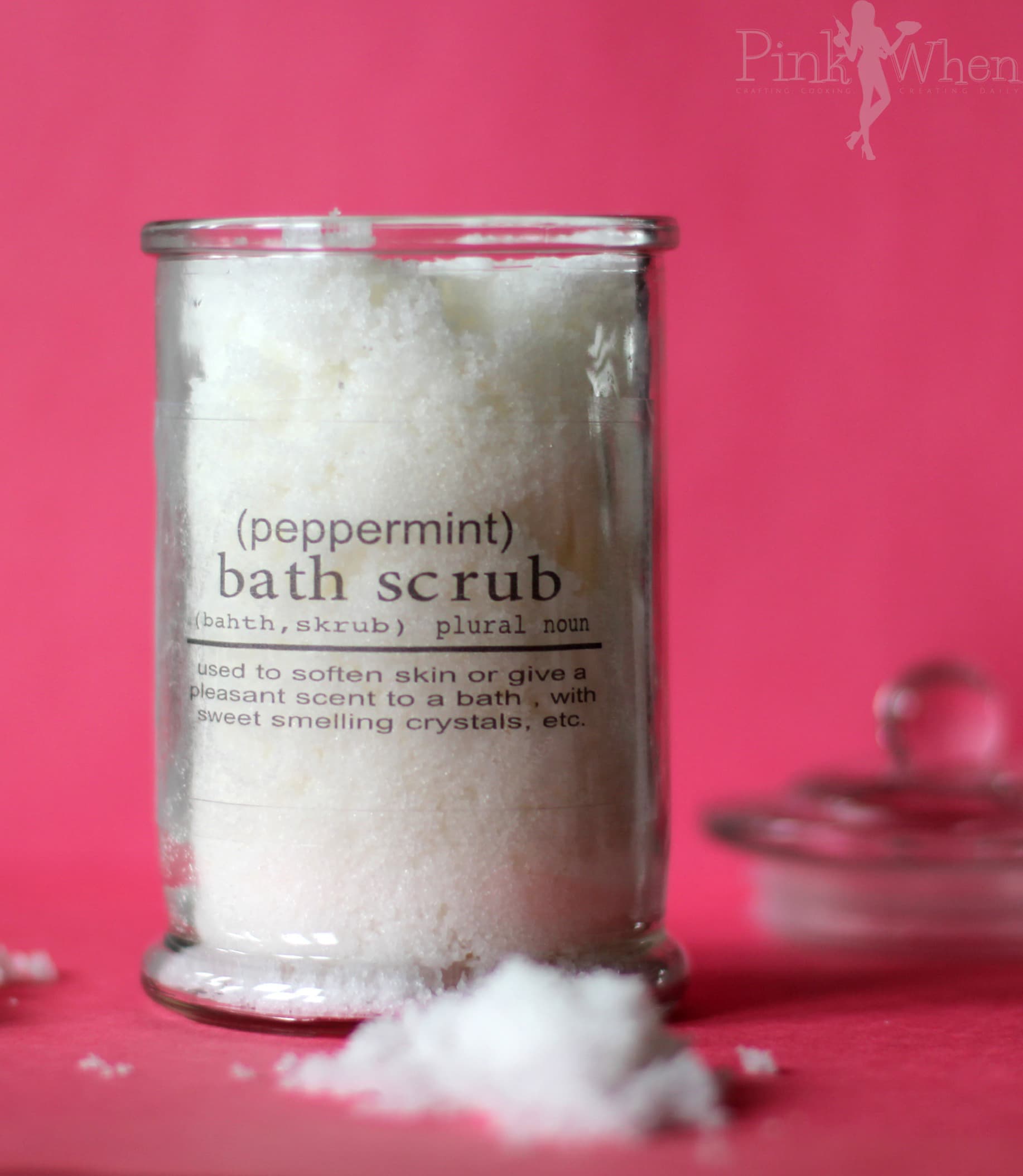 Peppermint Bath Scrub
