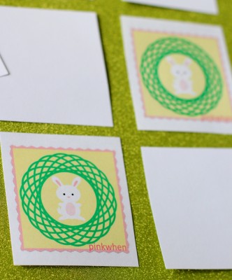 Easter Edition Memory Matching Game Free Printable