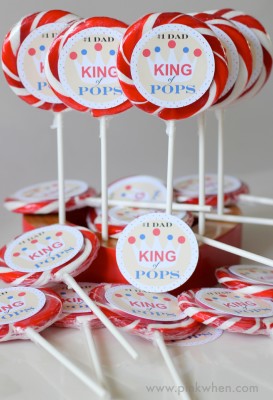 King of Pops Father's Day Free Printable 