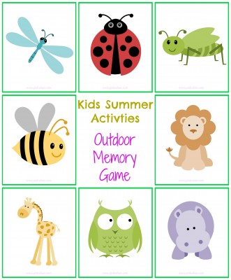 Outdoor Memory Game 