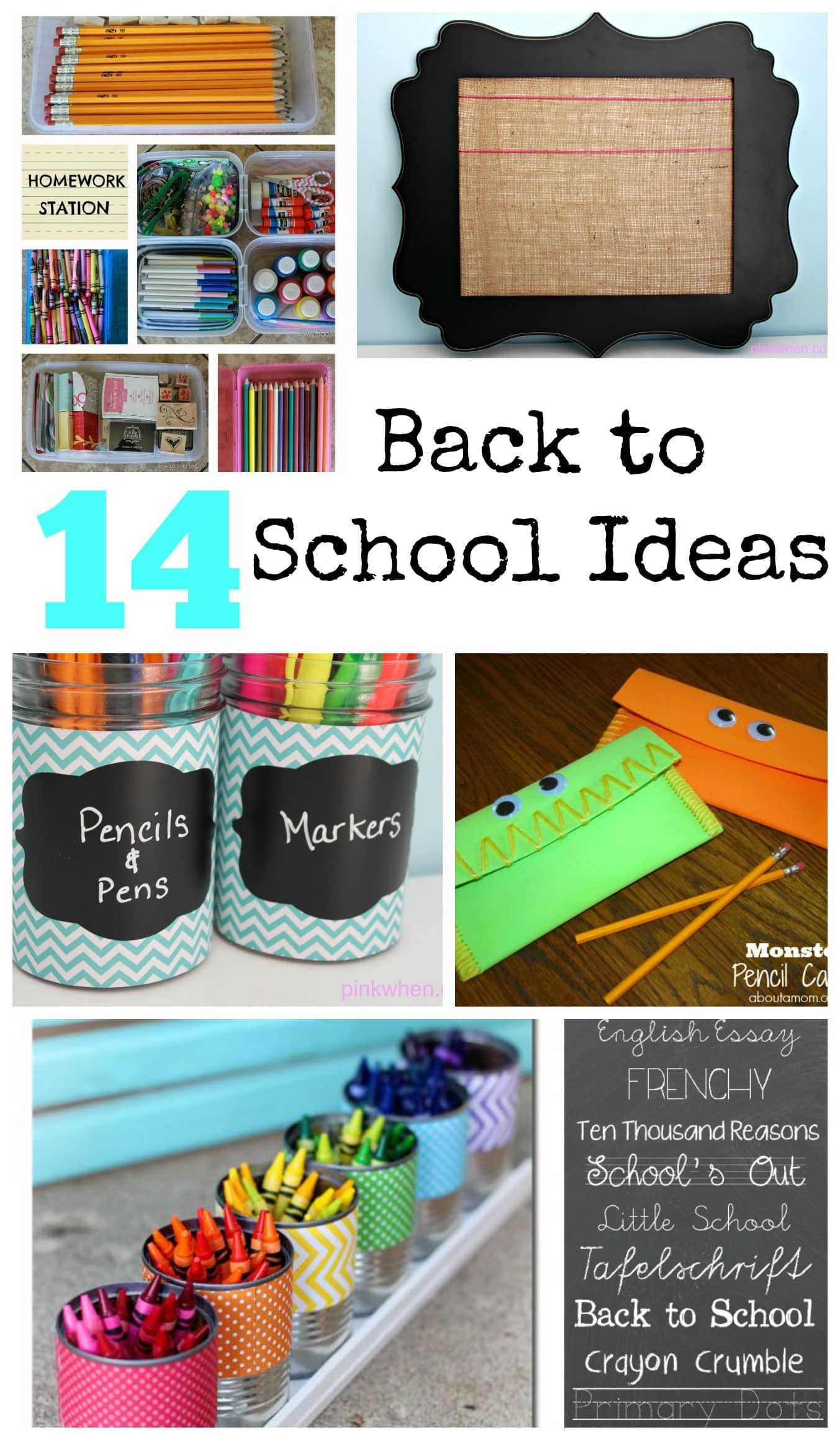 14 Must Have Back to School Ideas from PinkWhen.com