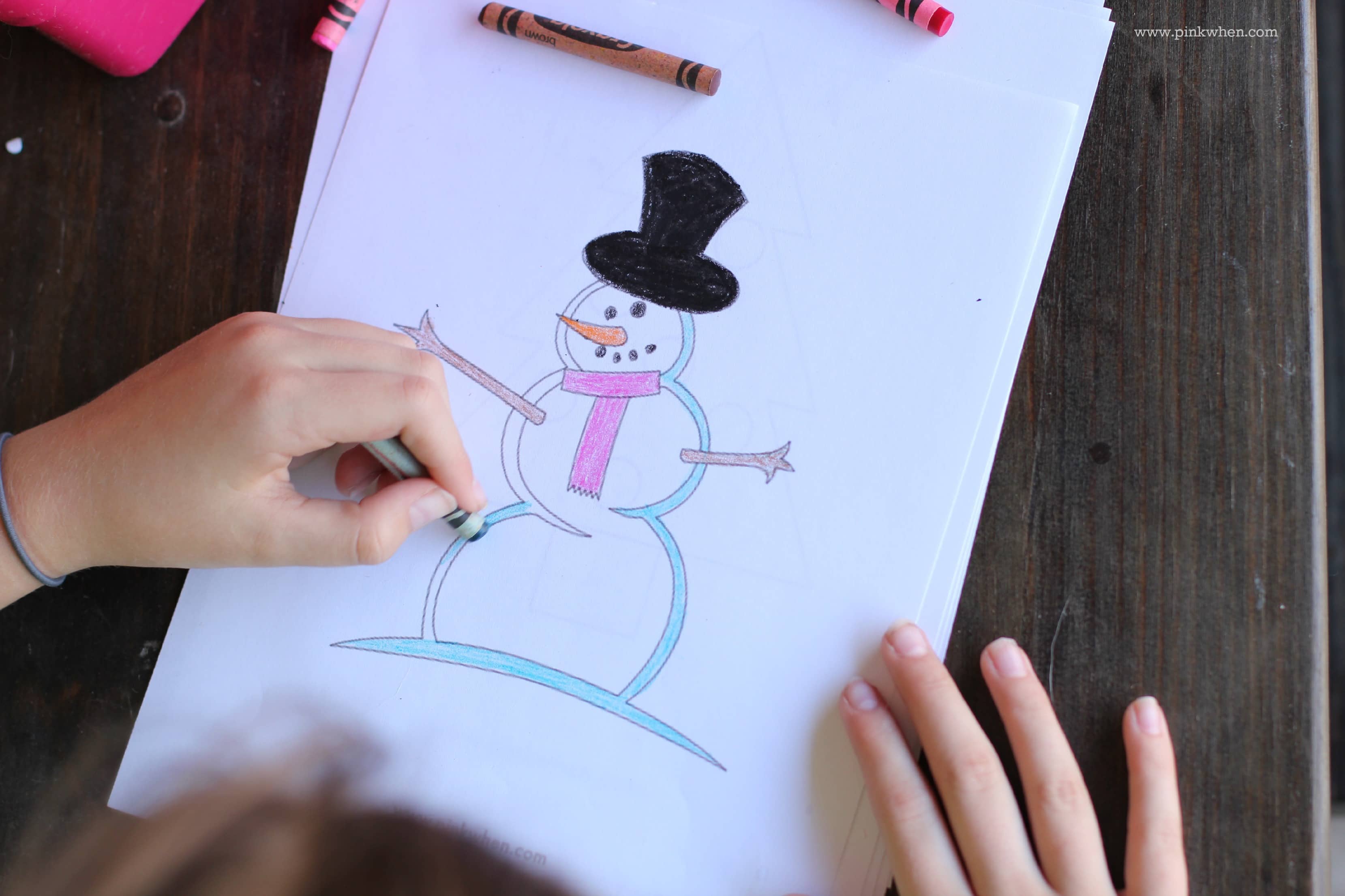 Christmas Printable Coloring Pages 