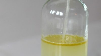 Homemade All Natural Lemon Scented Dusting Spray