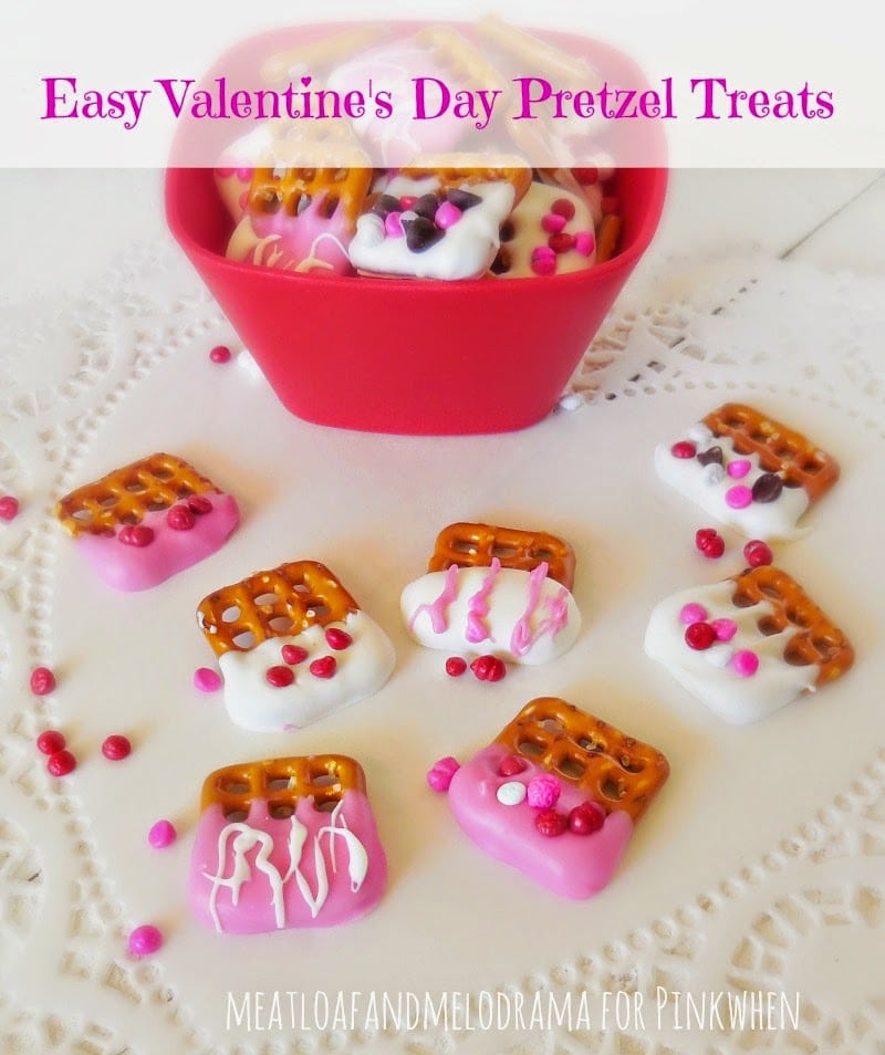 Valentine's Day Pretzel treats