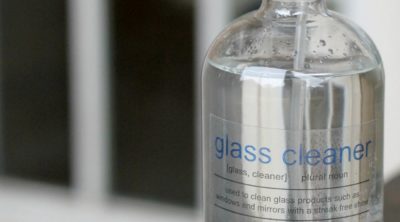 DIY All Natural Glass Cleaner