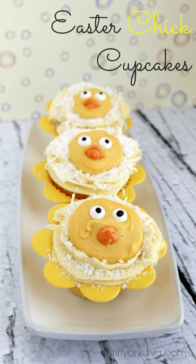 Easter Chick Lemon Cake Batter Cookies Easter Chick Lemon Cake Batter Cookies