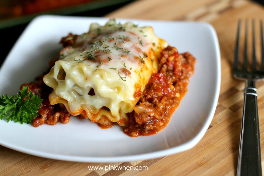 World's Greatest Lasagna Roll Ups Recipe | PinkWhen