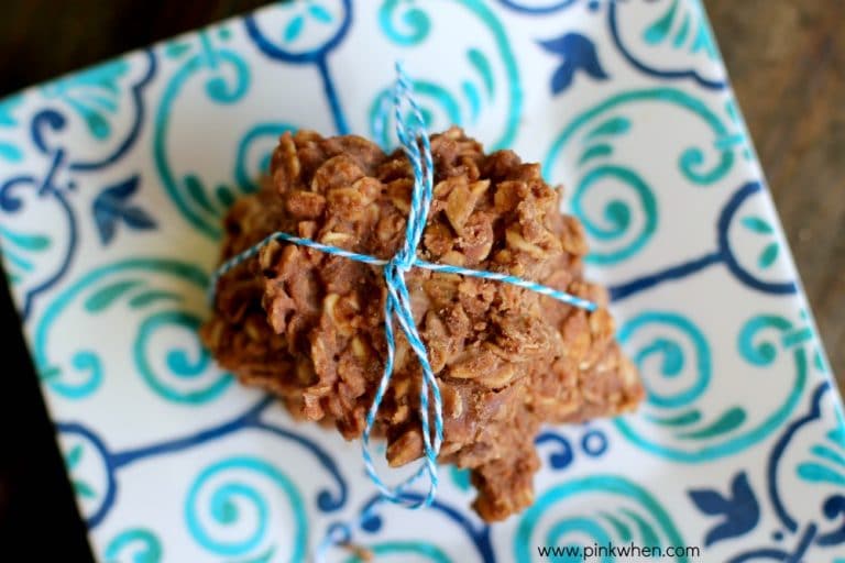 No Bake Cookie Recipe from @PinkWhen 
