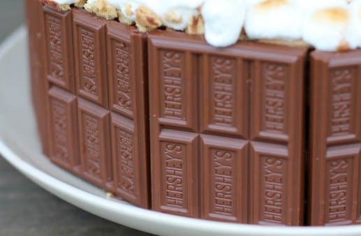 S'mores Cake Recipe @PinkWhen
