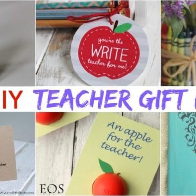 Teacher Gift Ideas