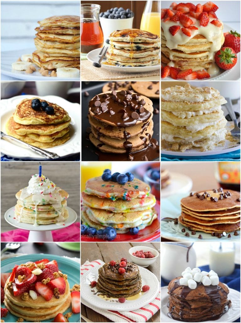 50+ Homemade Pancakes