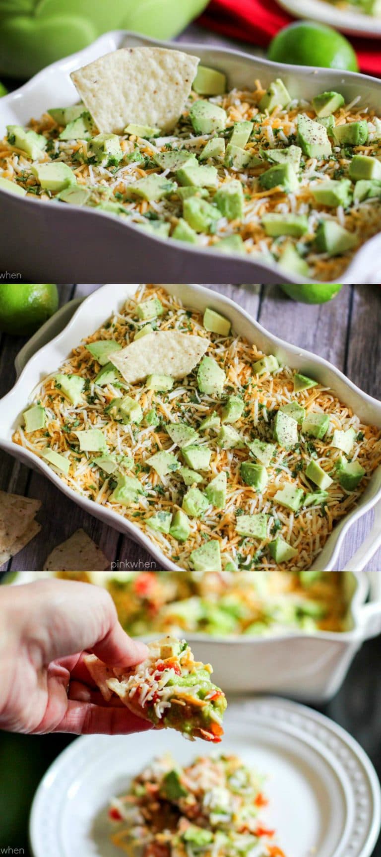 This delicious twist on seven layer dip takes it to another level! Not your normal seven layer dip !