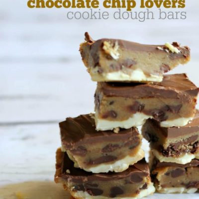 How to Make the Ultimate Chocolate Chip Cookie Dough Bars
