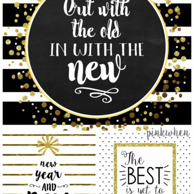 New Years Free Printables