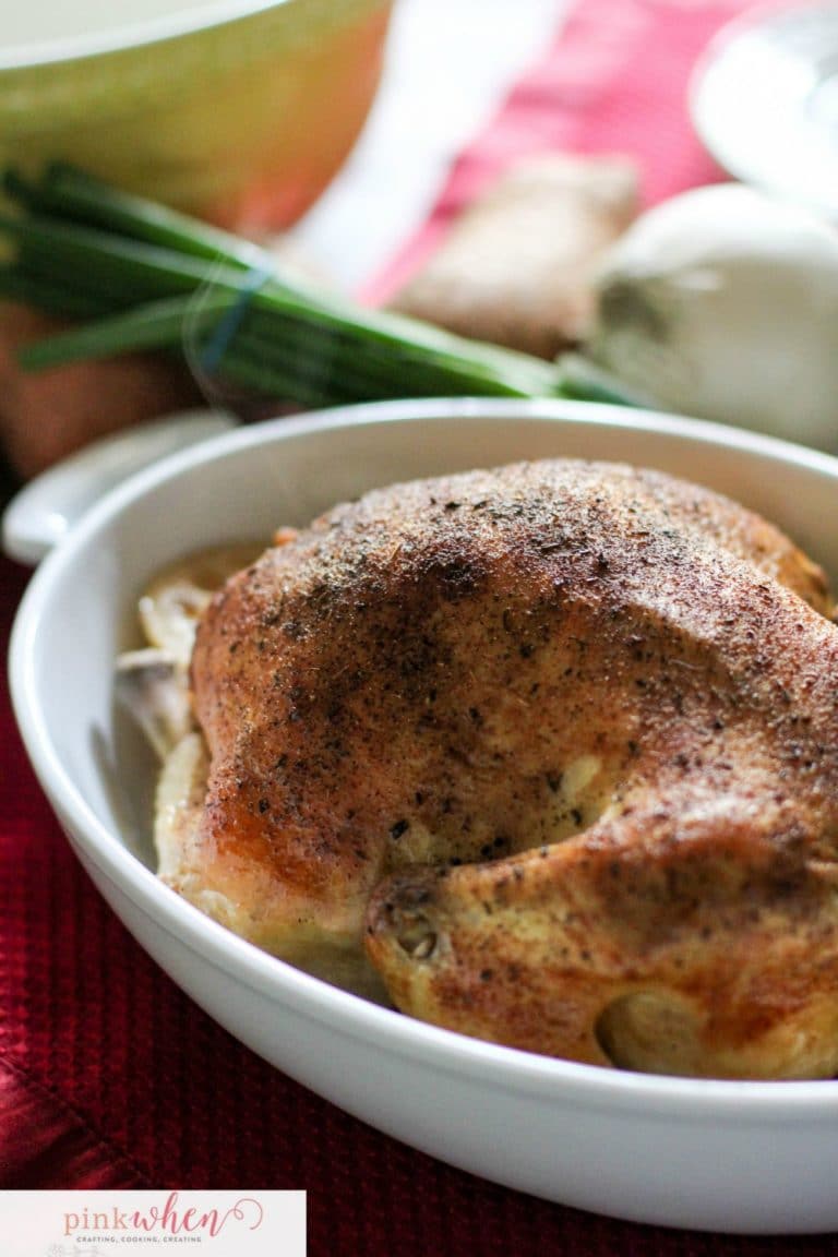 This delicious easy baked chicken recipe is moist and flavorful and one of my favorite whole 30 compliant and paleo compliant chicken recipes. 
