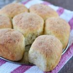 This gluten free garlic herb dinner rolls recipe is bursting with flavor! They’re crusty on the outside, soft and fluffy on the inside.