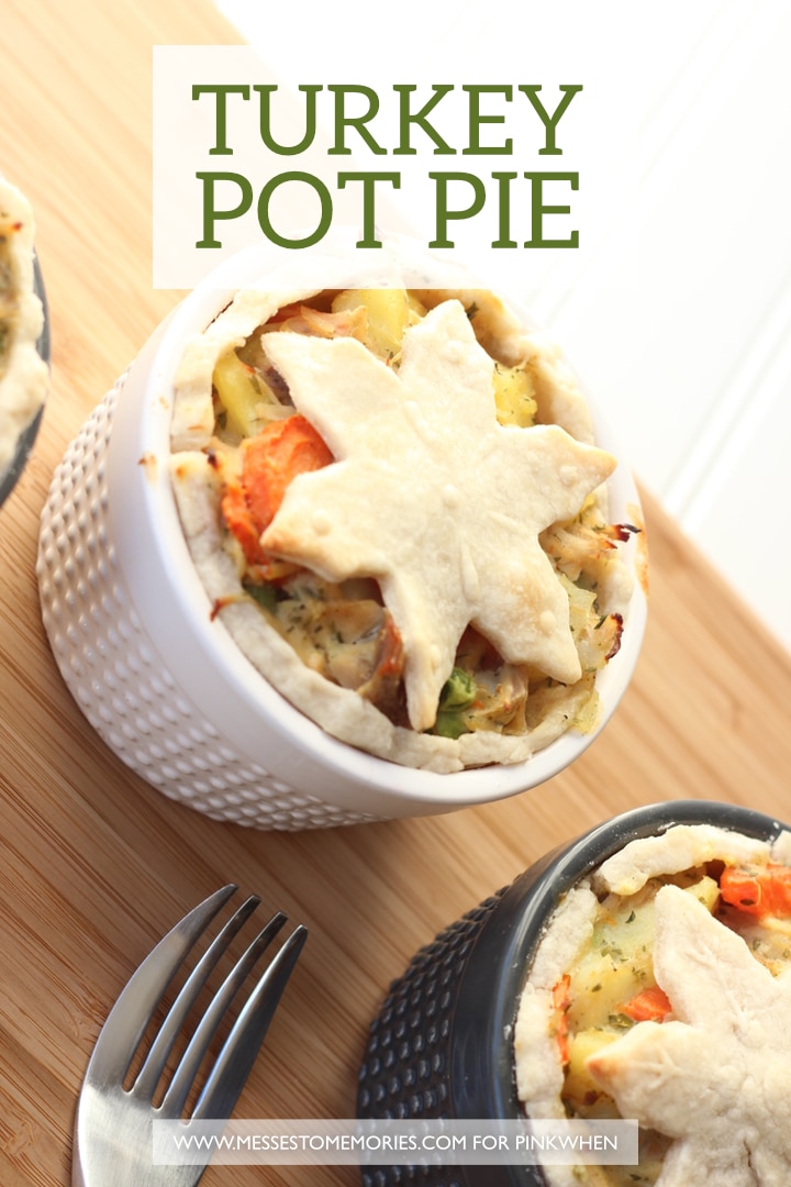 Turkey Pot Pie Recipe - a delicious winter comfort food! 