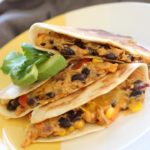 Cheesy Cowboy Quesadillas Recipe -Pair these cheesy cowboy quesadillas with fruit and a salad and you have a super fast dinner