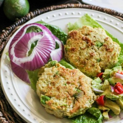 Chicken Avocado Burger (Whole 30, PALEO, & Simple Fit Forty)