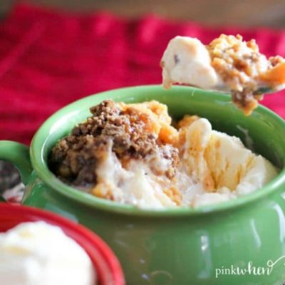 Pineapple Sweet Potato Casserole with Candied Pecans