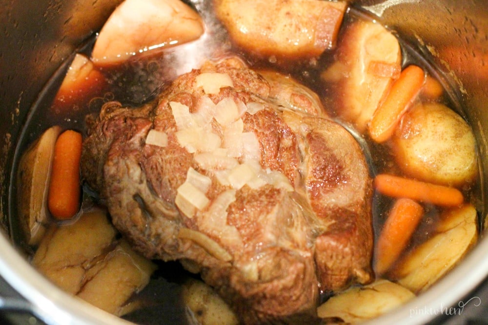 Instant Pot Pressure Cooker Pot Roast Recipe PinkWhen