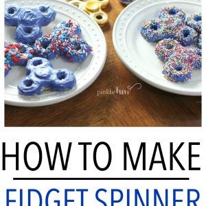 Learn how to make Fidget Spinner Cookies with this delicious sugar cookie recipe, including videos on how to make the cookie mold!