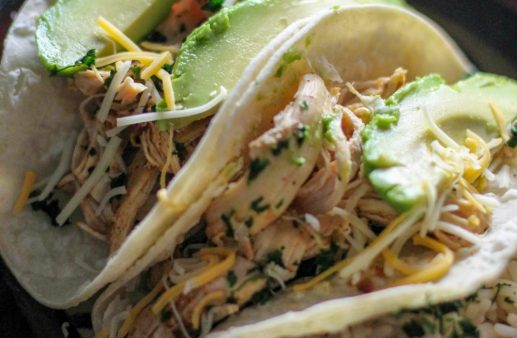 These Instant Pot Chicken Tacos are the best! Take your Instant pot skills to the next level with this recipe.