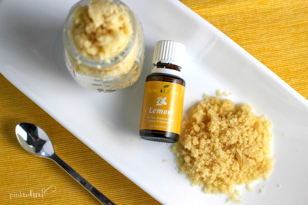 This lemon cake sugar scrub recipe is going to make your skin feel and smell like heaven.