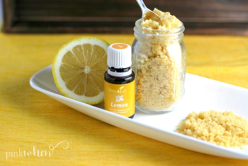 This lemon cake sugar scrub recipe is going to make your skin feel and smell like heaven. 