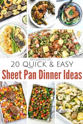 22 Sheet Pan Dinner Ideas - PinkWhen