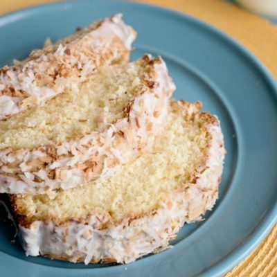 Toasted Coconut Pound Cake Recipe
