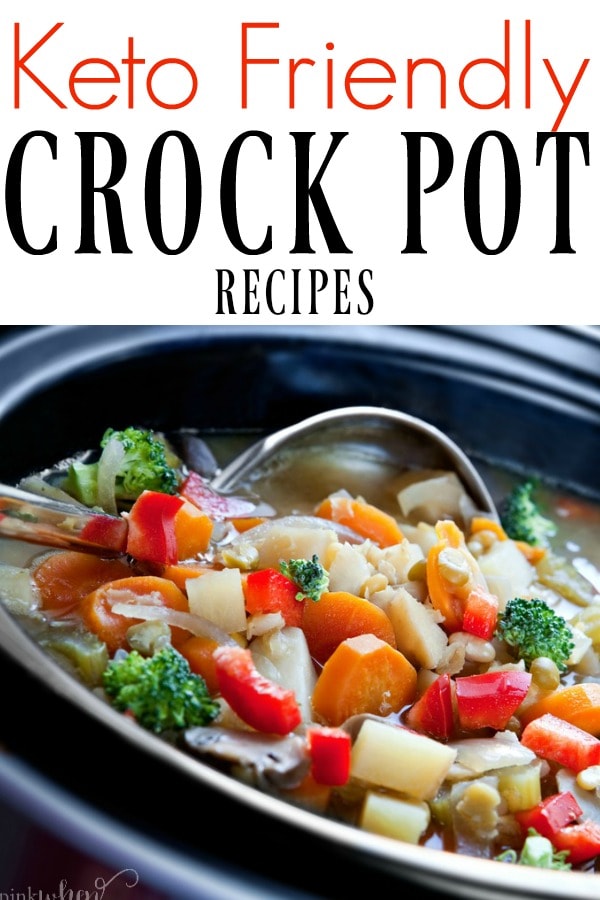 Check out this great list of Keto Crock Pot Recipes #KetoRecipes #CrockPotRecipes