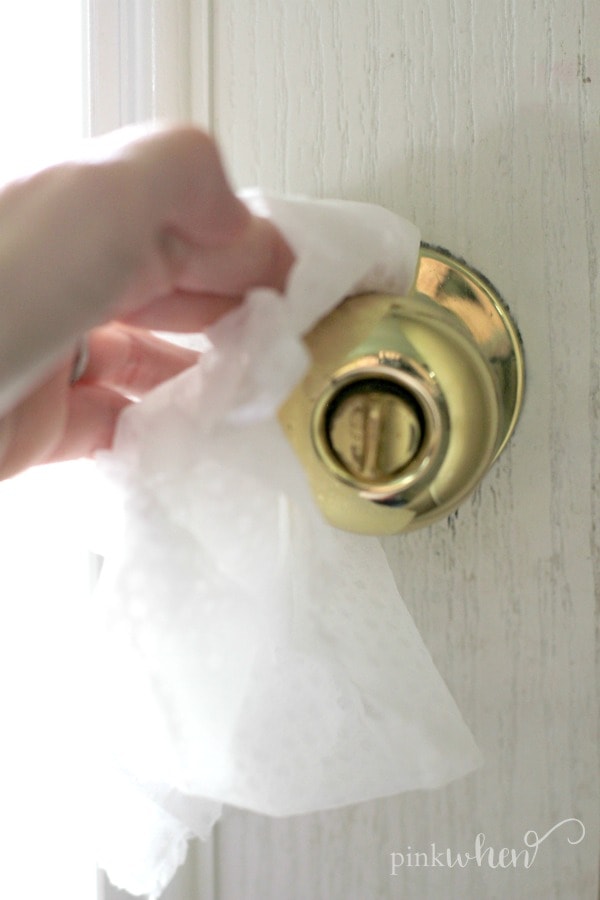 Easy Home Cleaning Ideas - 4 simple daily steps to keep your house germ free! #homecleaning #chorelist #cleaningschedule