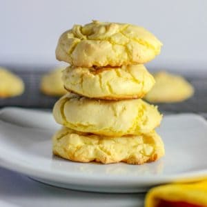 Square Lemon Cake Mix Cookies 2