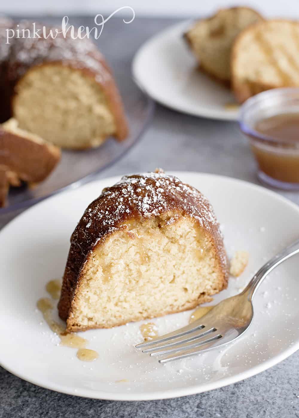 This BROWN SUGAR BUNDT CAKE is a must do recipe. It's one of the best, moist cake recipes I have had in a LONG time. Check it out! #bundtcake #cakerecipe #dessert