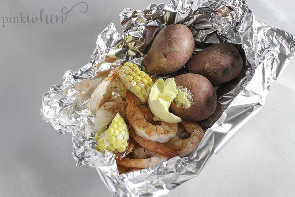 how to cook shrimp on the grill foil packet