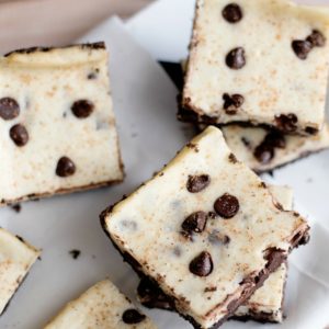 A new Christmas treat, these Chocolate Chip Eggnog Bars will be the hit of your next party.