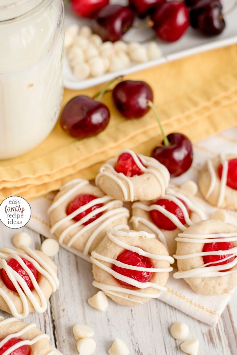 Cherry Thumbprint Cookie Recipe – The Best Christmas Cherry Cookies