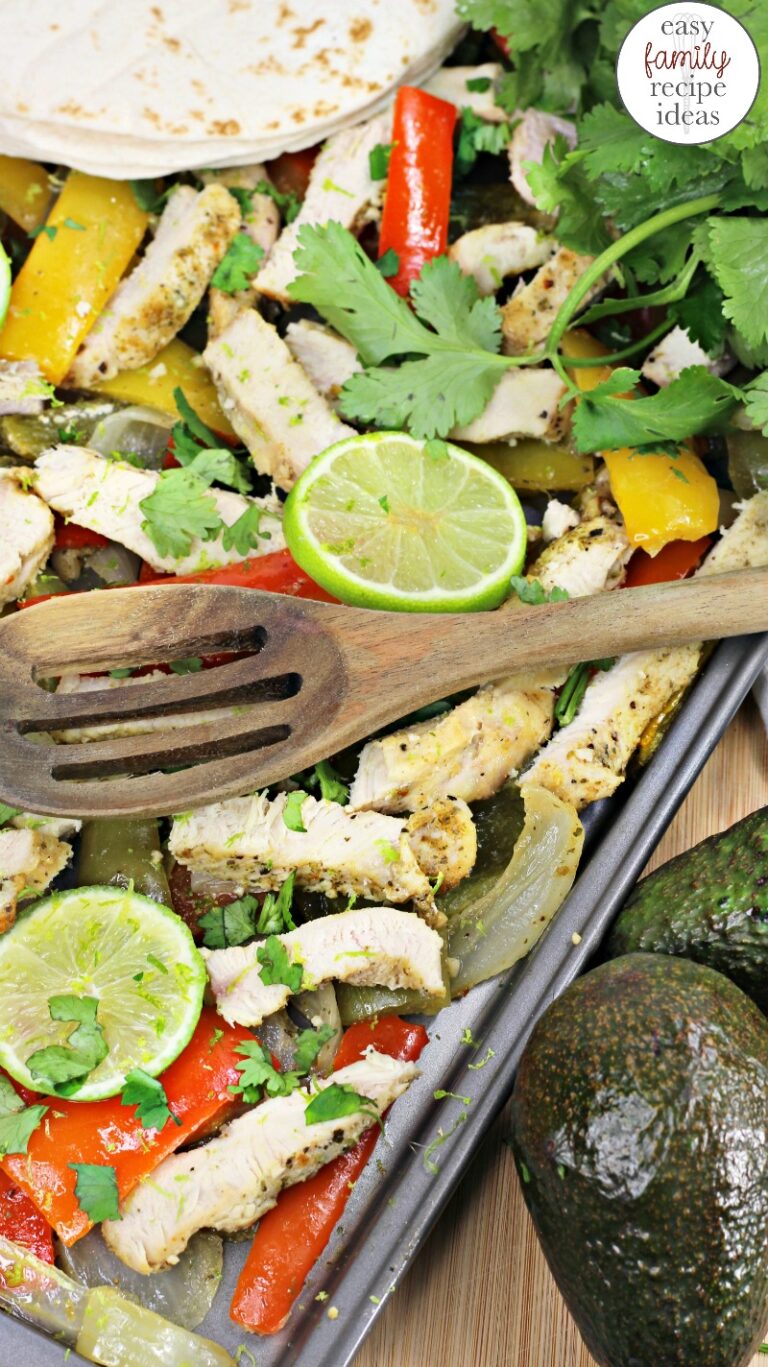 Sheet Pan Cilantro Lime Chicken Dinner