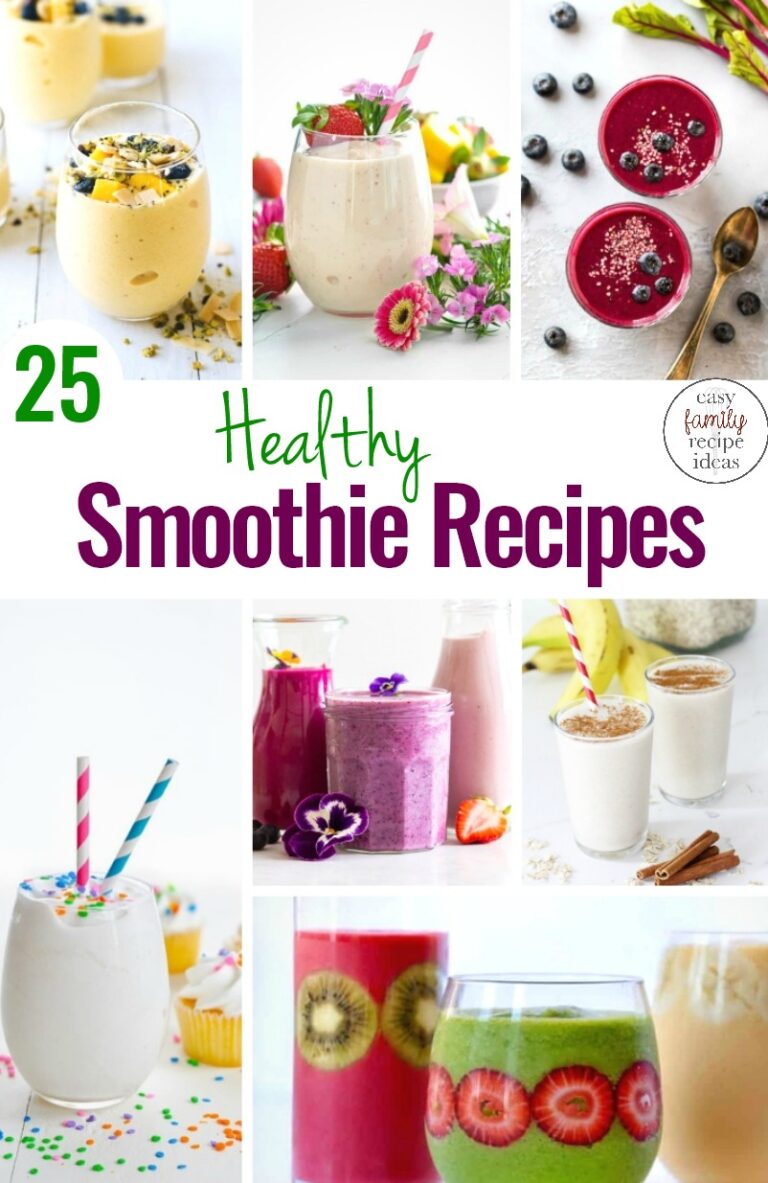 22 Healthy Smoothie Recipes Everyone Will Want to Drink